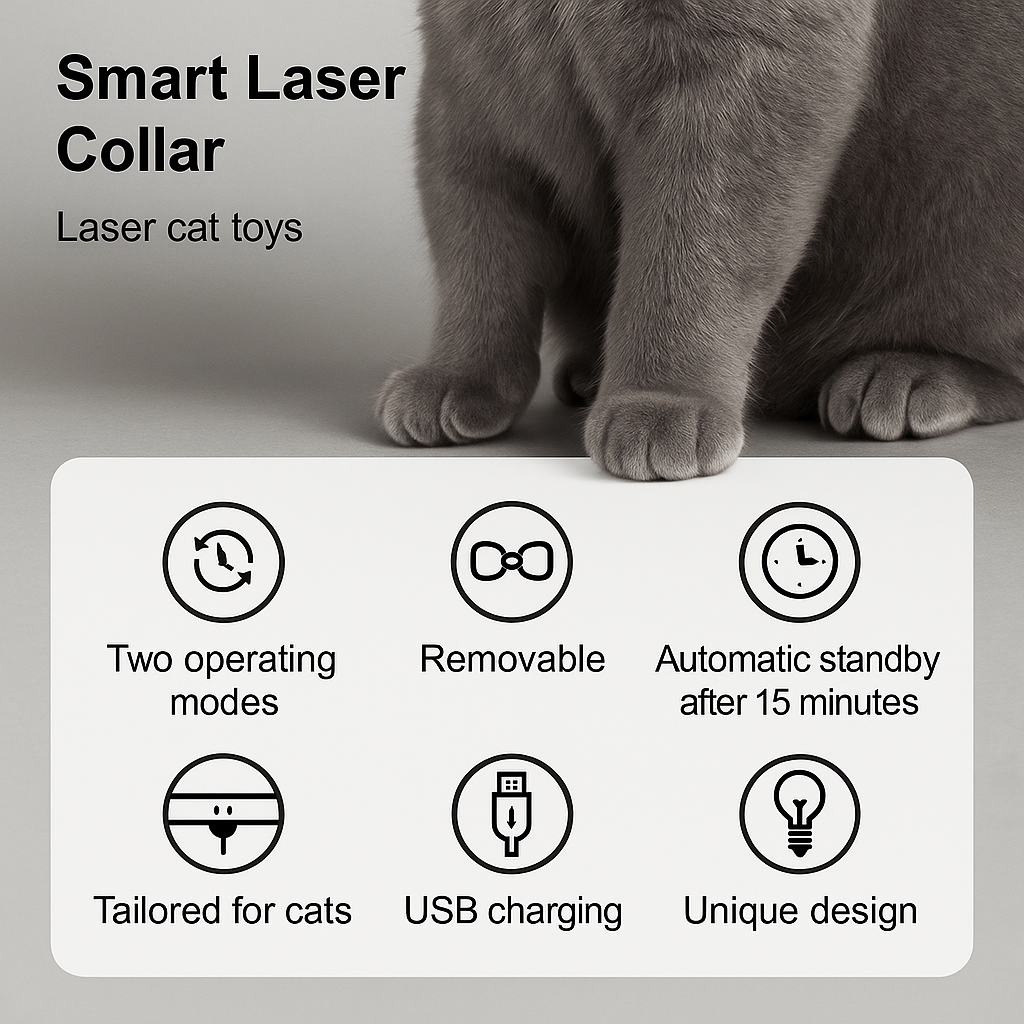 LaserPlay Cat Teaser Collar™